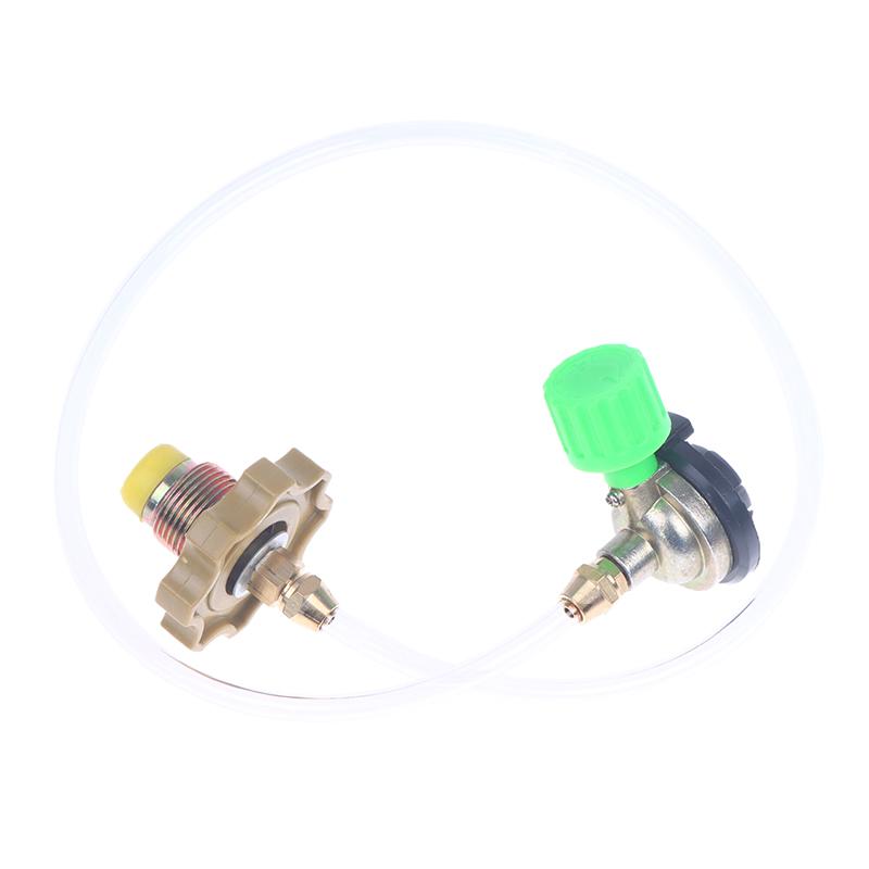 1Pc Outdoor Camping Gas Stove Propane Refill Adapter Tank Adaptor Gas Cylinder Filling Charging Canister Burner Accessories