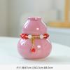Creative Ceramic Colorful Small Gourd Vase Artful Decoration Mini Ornament Desktop Decoration