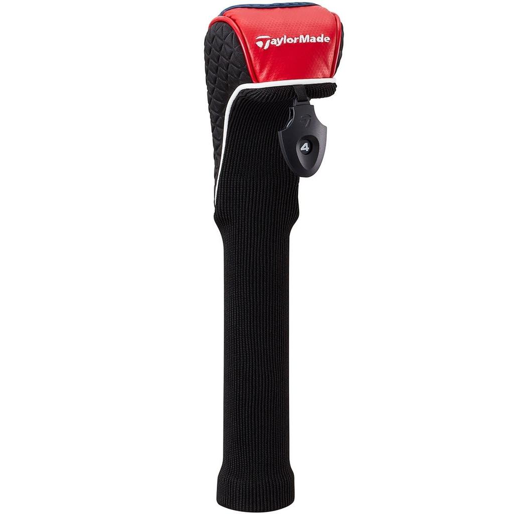 TaylorMade Austec Utility Headcover, White/Navy/Red, Men's TJ130, 2023SS