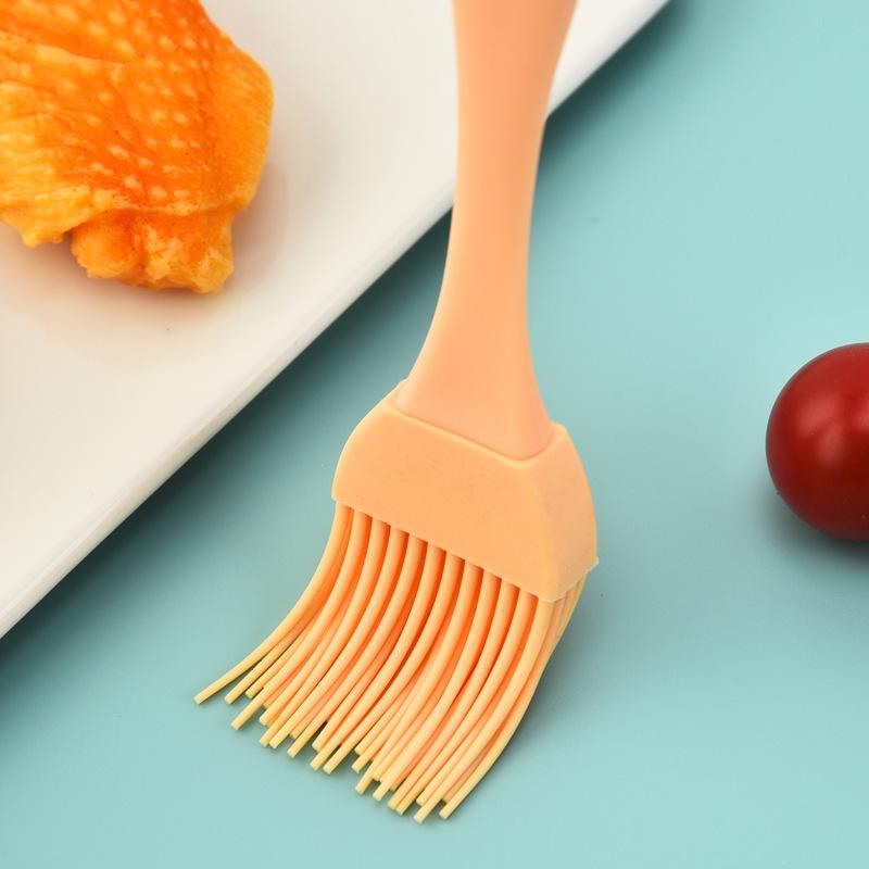 Silicone Oil Brush Set: Kitchen Cooking & Baking Tools, Heat Resistant Pancake Brush, Grill Brush, Food Grade Silicone Brush.