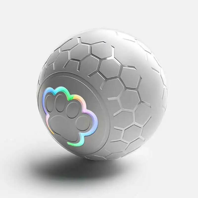 Intelligenter Hund Interaktiver Spielzeugball Elektronischer Haustier-Spielzeugball USB Automatischer Hüpfender Rollender Spielzeugball Mit RGB-Lichtern Welpen Katze Produkt