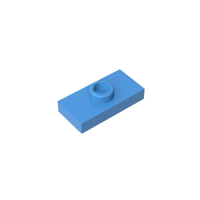 Non-Toxic 10Pcs 3794 15573 Plate Modified 1 X 2 With 1 Stud Building Blocks Bulk Parts Compatible With Bricks For Kid