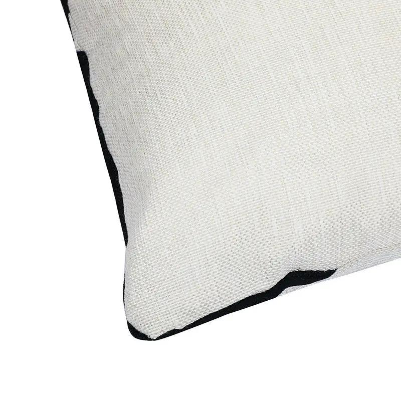 Mops Haustier Hund Muster Baumwolle Leinen Überwurf Kissen Kissenbezug Auto Haus Sofa Bett Dekorative Kissenhülle Funda Cojin