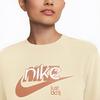 Nike Letter Logo Crewneck Long Sleeve American-Style Sweatshirt for Women