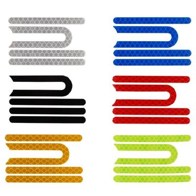 Protective Reflective Side Panel Waterproofed  Adhesive Reflector Sticker for Improved Safety and Scratch Resistance
