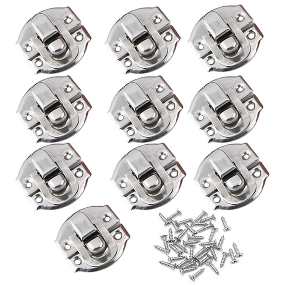 

Защелки с пряжкой для шкатулки с сокровищами, деревянные пряжки с замком, изогнутая пряжка