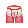 Sexy Hollow Breathable Panties Men's Boxers Mesh Boxer Shorts Perspective Lace Sex Panties