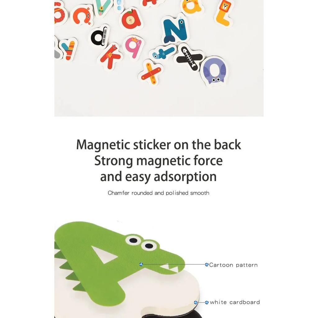 Magnetic Recognition Puzzle Game for Early Childhood Education Picture Recognition Book Kindergarten Teaching Aids Puzzle Toys