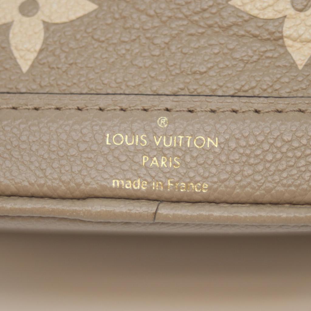 Louis Vuitton M46291 Tourtrell Szary, Kremowy Dwukolorowy Monogram En Plant Nano Noe Torba na ramię Monogram Ann Platt Używany