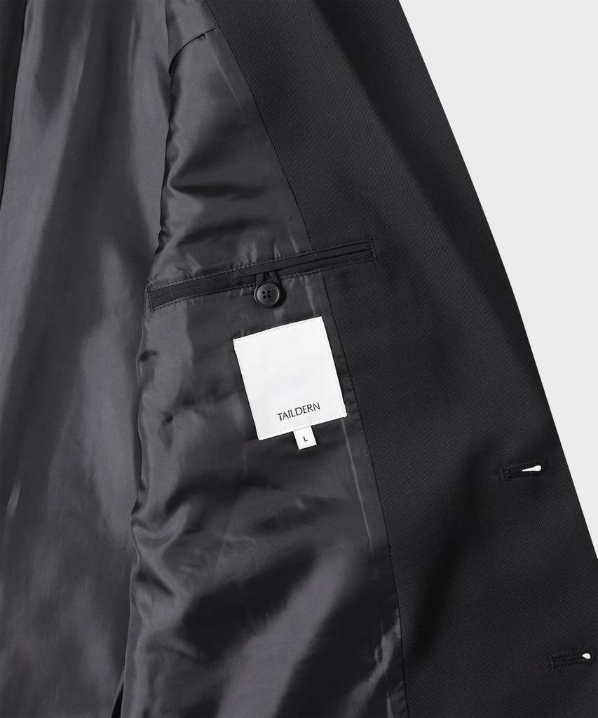 TAILDERN Caine Wool Tailored Jacket Black