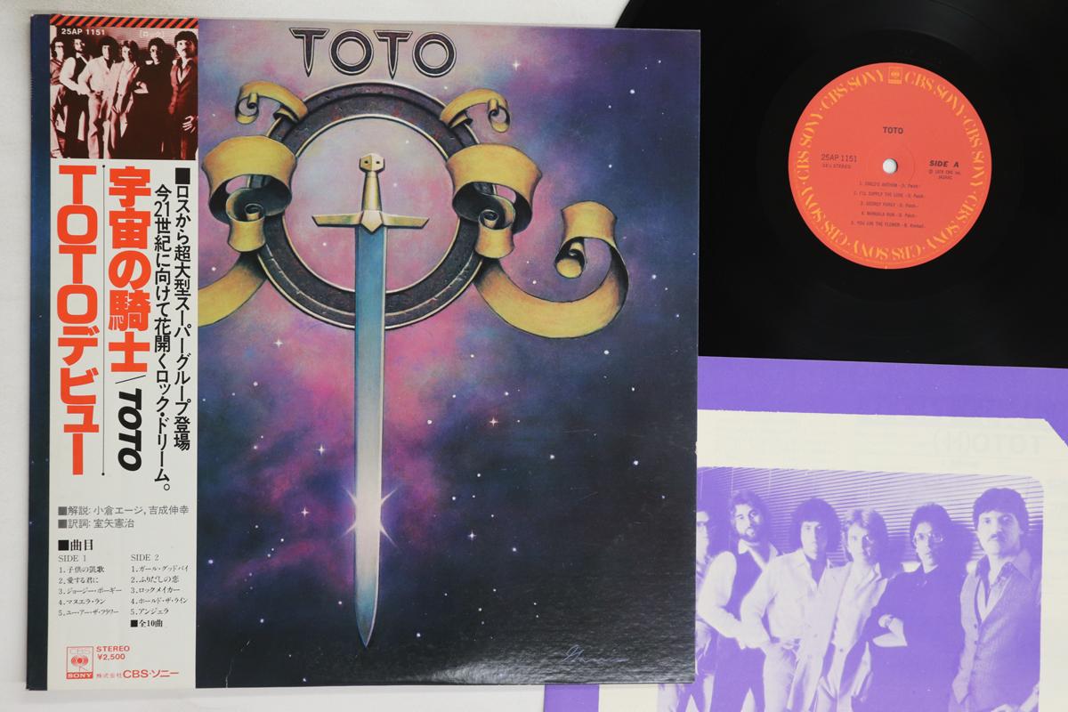 

LP Record - Toto 25AP1151 CBS SONY 1978 Japan Obi Rock Used