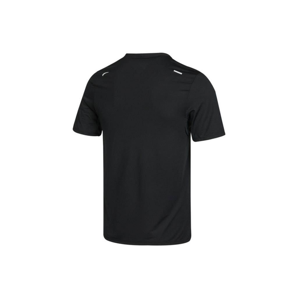 Nike Breathable and Comfortable Men's Running Short-Sleeve T-Shirt in Black