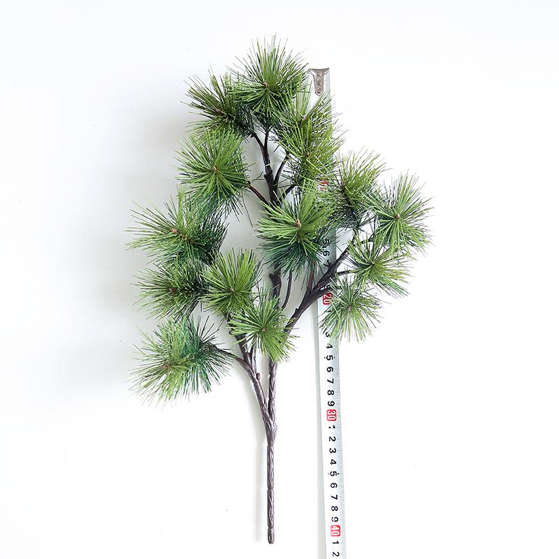 Ramură Artificială de Pin cu Frunze de Arțar și Accente de Chiparos