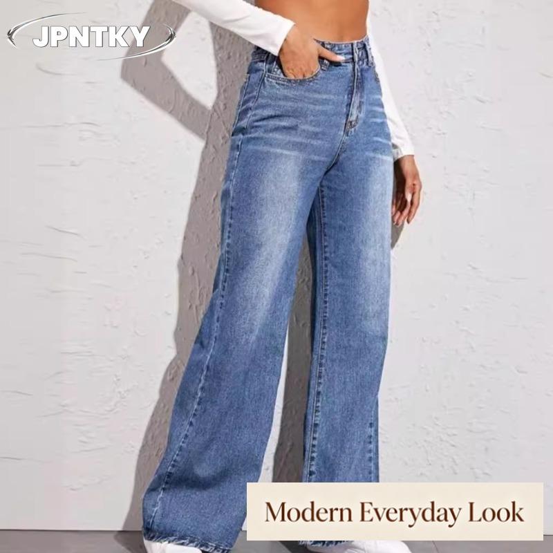 JPNTKY Women's Fashion Casual Solid Color Print Pants & Capris