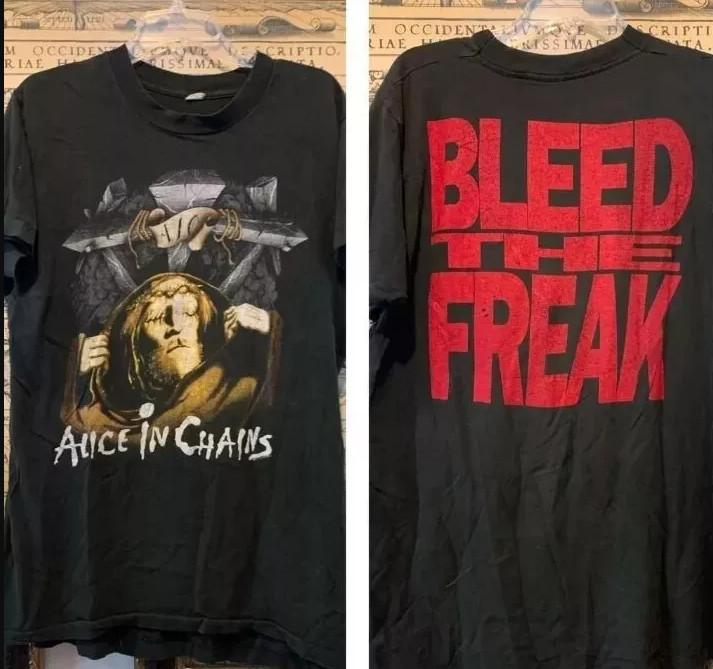 Vintage tričko Alice In Chains z turné, dárek pro fanoušky, velikost S-4XL