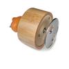 Gesprochene Mini-Holztier-Dreh-Spieluhr mit süßer Küken-Dekoration Du bist mein Orange und Beige (Stimme Sonnenschein),