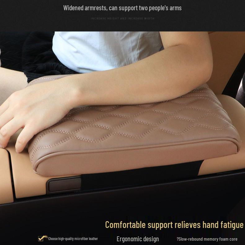 Univerzální loketní podložka do auta z paměťové pěny