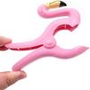 4PCS Beach Towel Clips For Sun Loungers Novelty Towel Pegs For Holiday Chair Pool Beach-Flamingo Style