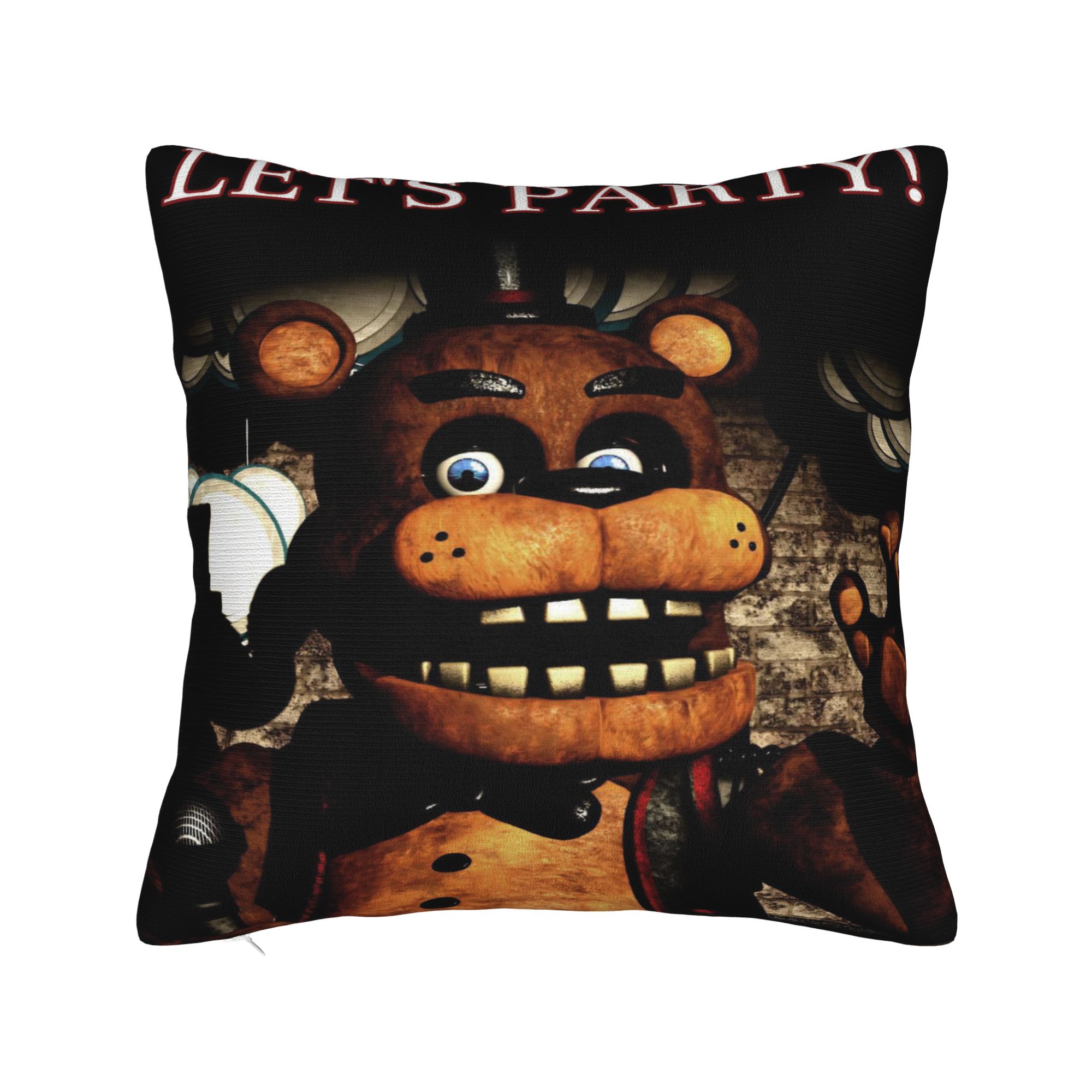 Декоративная Наволочка FNAF At Freddys Мерч Дом Подушка-Плед Чехол Квадратный Разные Размеры 12x12Inch
