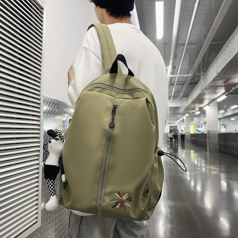 Студенческий легкий маленький рюкзак мужской рюкзак водонепроницаемая школьная сумка — фото 5