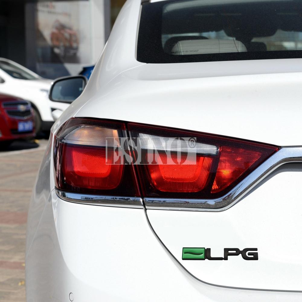 Car Styling 3D LPG Zinc Alloy Metal Adhesive Emblem Trunk Badge Fender Sticker Body Decal for Chevrolet Malibu Cruze Onix