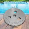 Skimmer Basket Weight Zinc Anode Plate Equipment Block Floater Filtration Cleaning Water Protection for Indoor Swimming Outdoor