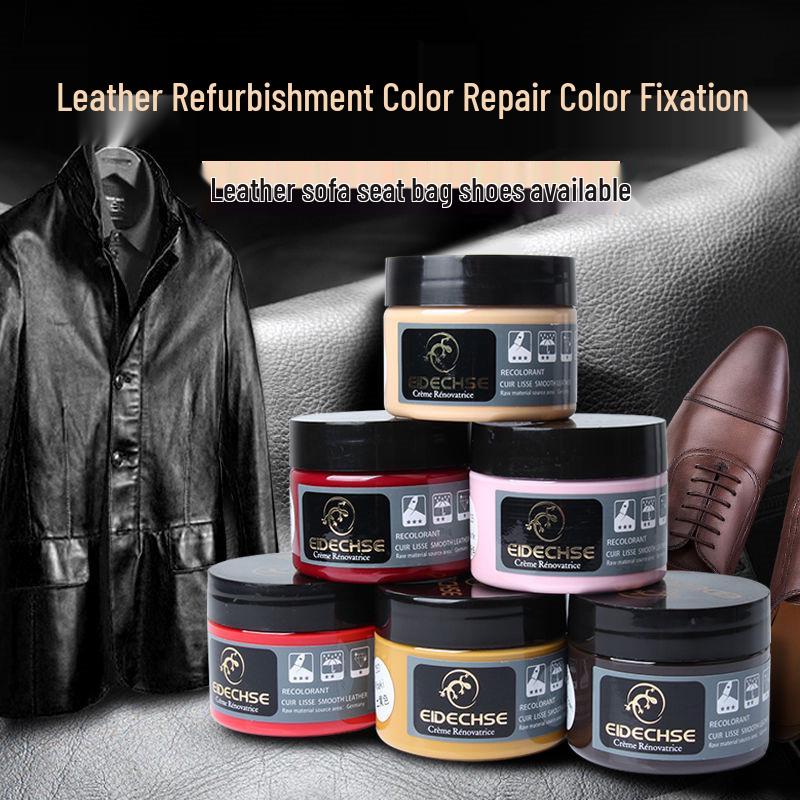 Echtes Leder Sofa & Autositz Reparaturcreme - Stellt Risse, Kratzer, Abblättern & Abnutzung wieder her
