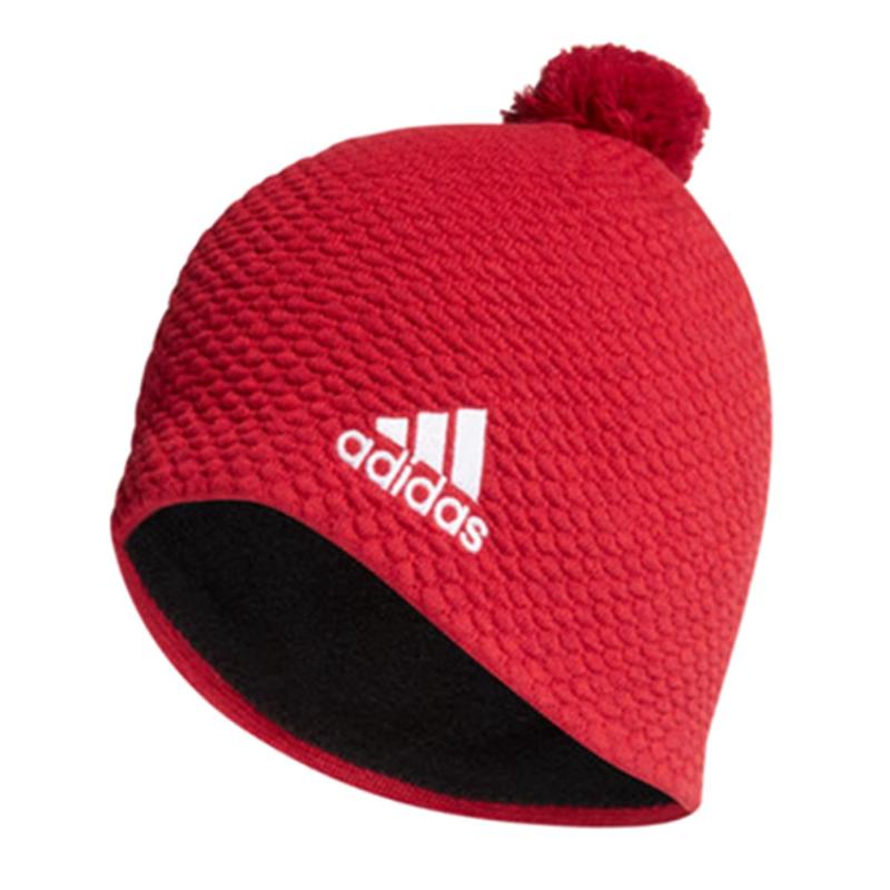 adidas Acrylic, Polyamide, Elastane Beanies Unisex Red Adidas DY4912