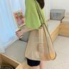 Mesh Hollow Out Tote Bag Women  Trendy Women's Handbag Sandy Beach Shoulder Bag Large Capacity Canvas Shoping Girl Tote sac