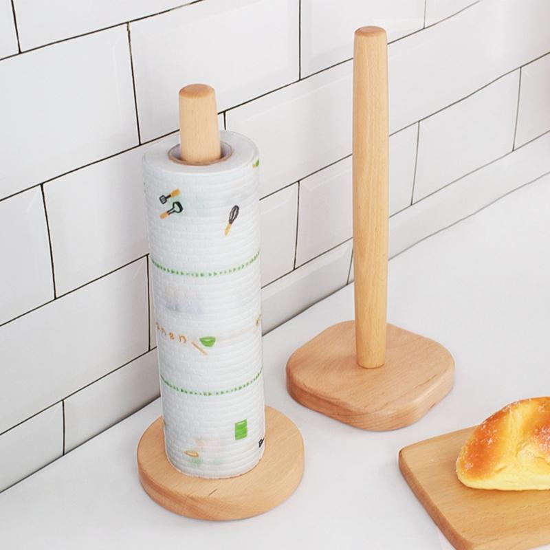 Multifunctional Sturdy Wood Tissue Roll Storage Holder with Elegant Designs and Animal Figures Portable for Daily Use