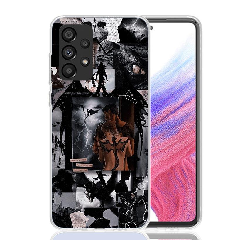 F-Fourth W-Wing Dragon Phone Case for Samsung Galaxy A17 A16 A15 A14 A13 A57 A56 A55 A54 A53 A37 A36 A35 A34 A33 A26 A25 A24 A23