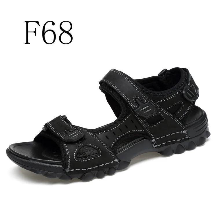 Sandale Pu Bărbați Sandale Trend Casual Mărime Mare Pantofi Sport de Vară Exterior Plajă Plate Confortabile Sandalias Hombre 2024