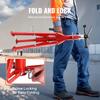 V Head Pipe Stand Adjustable Height 28-52 Inch 4500lbs/2 Tons Pipe Jack Stands Folding Portable High Folding Pipe Stand with V Head Fold A Trailer