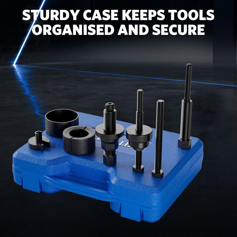 Power Steering Pump Pulley Removal Tool,Power Steering Pulley Puller/Installer Tool Set