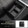 For AITO M8 5Seat 2025 2026 Under Seat Storage Box Bag Car Accessories Drawer Type Organizer Storage Lower Box Tray
