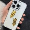 Gold 999 Princess Wealth Sticker - 2mg Mobile Phone Adhesive with Gold Flakes