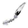Metallic Style Hairpin for Sweet Girls Cute Butterfly Pendant Charm Hair Barrettes Aesthetics Bangs Hair Accessories