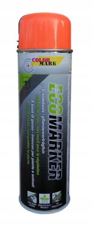 Eco Chalk Paint For Temporary Marking Spray Orange