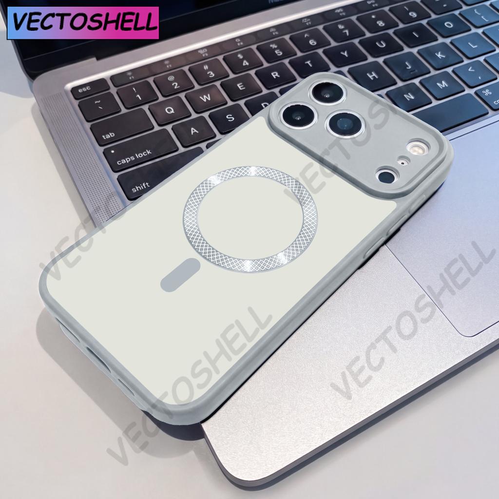 For iPhone17 ProMax Matte Magnetic Phone Case Fashionable ins-Style Cover For iPhone 17 16 15 14 Plus 13 12 11 Pro Max Cases