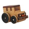 Mini Music Box for Kids Solid Wood Cute Classic Car Shaped Musical Box Gift for Christmas Birthday