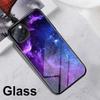 Universe Starry Sky Funda Case for iphone 17 Pro Max Air 16 15 14 13 Pro Max 15 16 Pro 15Plus Tempered Glass Coque