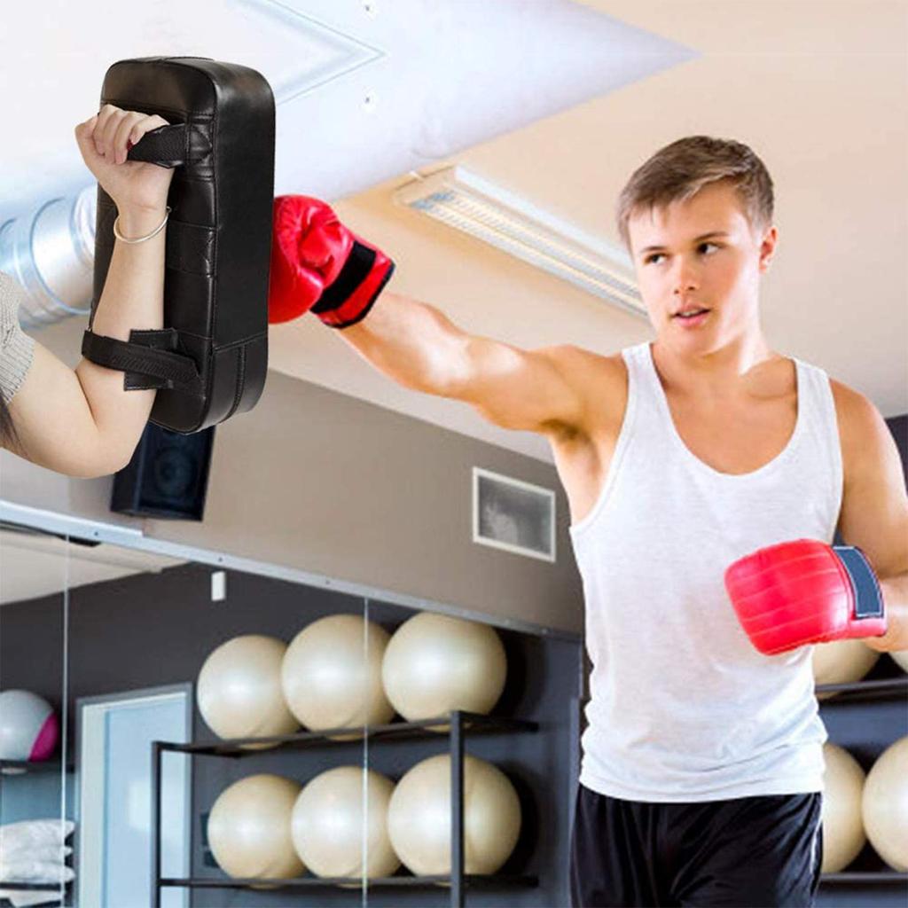 CYFIE Kick Set of for and Martial Full PU Stress Beginners Mitts, 2, Karate, Kickboxing, Taekwondo, MMA, Arts, Contact, Leather, Lightweight,