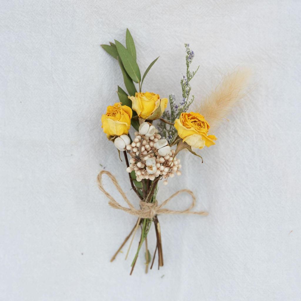 Mini Dried Flower Bouquet for DIY Decoration and Gift Accessories