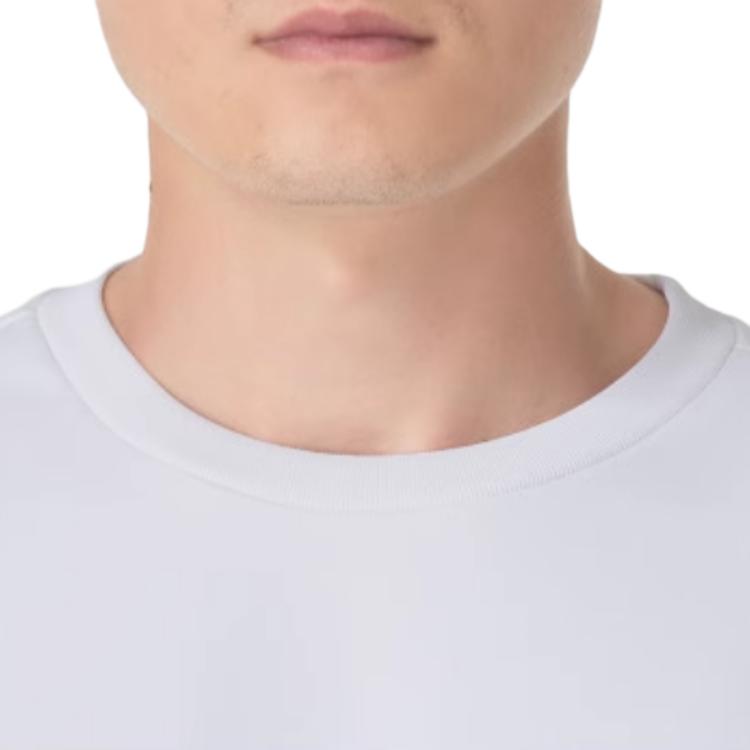 Under Armour Logo Pattern Round Neck Pullover Sports Long Sleeve Sweatshirt Unisex Sweatshirt White 24600305-100