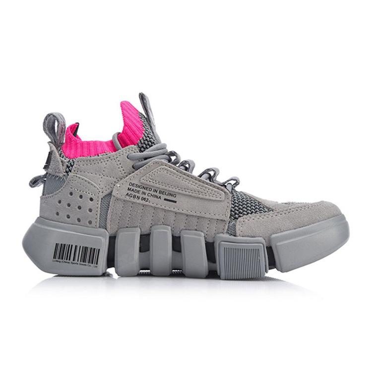 Paris Fashion Week X LiNing Essence 2 II Ace Damenschuhe - Grau/Schwarz AGBN062-5