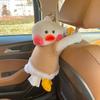 Soft Plush Tissue Box Cute Pet Hanging Car Paper Tower Box Creative Plush Doll Tissue Box In-car Armrest Doll Decoration