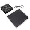 10W Solar Panel Fan Kit Waterproof Cooling Ventilator for Dog Chicken House Greenhouse