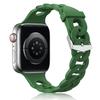 Silikonarmband für Apple Watch Band 45mm 44mm 40mm 41mm 42mm 49mm atmungsaktives Armband correa iWatch Ultra Serie 8 7 6 5 4 SE