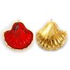 1 Piece 304 Stainless Steel Ocean Pendants 18K Gold Plated Resin Patch Shell Conch Charms For DIY Necklace Jewelry Making