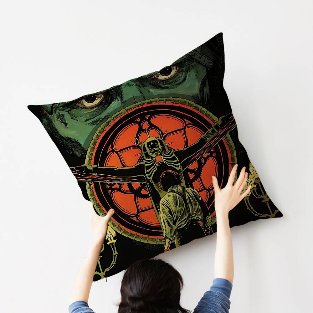 Frankenstein Film Canvas Printed Pillowcases Home Bedding Decorative Pillow Cover Wedding Super Soft Pillow Case